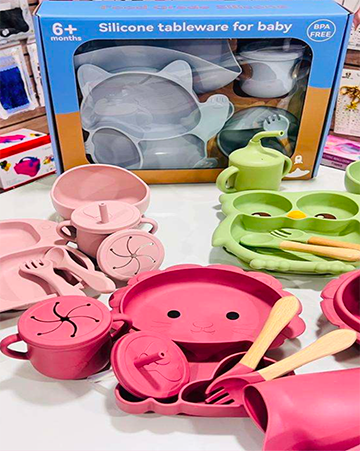 VAJILLA SILICONA CAJA 6 PIEZAS